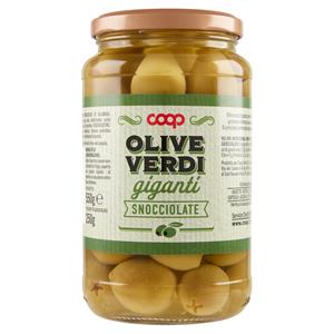 Olive Verdi giganti Snocciolate 550 g