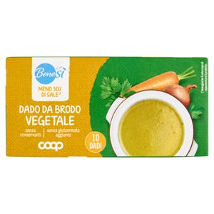 Dado da Brodo Vegetale Meno 30% di Sale* 10 Dadi 90 g