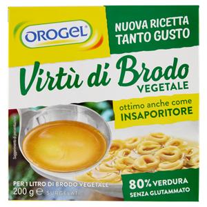 Orogel Virtù di Brodo Vegetale Surgelati 200 g