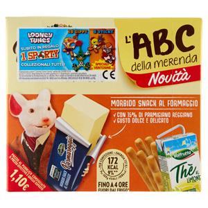 Parmareggio l'ABC della merenda Morbido Snack al Formaggio