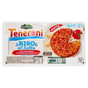 Teneroni Riso al Salto con Pomodoro e Parmigiano Reggiano 2 x 90 g