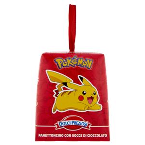 Dolci Preziosi Panettoncino con Gocce di Cioccolato Pokémon 100 g