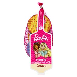 Walcor Barbie Monete Cioccolato al Latte 45 g