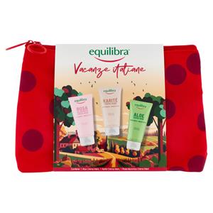 equilibra Vacanze Italiane Aloe Crema Mani + Karité Crema Mani + Rosa Ialuronica Crema Mani 3 x 75ml