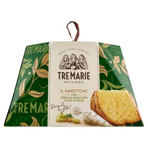 Tre Marie il Panettone con Crema al Pistacchio in Sac à Poche 950 g