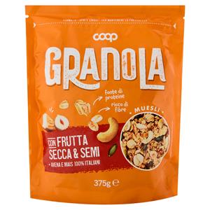 Granola con Frutta Secca & Semi 375 g