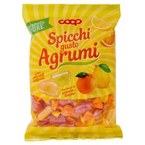 caramelle Dure Spicchi gusto Agrumi 500 g