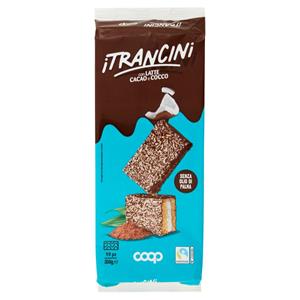 i Trancini con Latte Cacao e Cocco 10 x 35 g