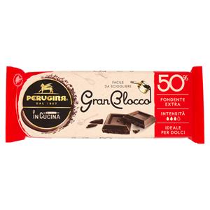 PERUGINA GranBlocco 50% Cioccolato Fondente Extra 500g