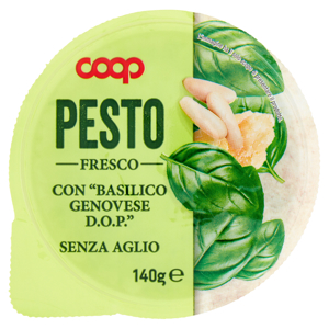 Pesto Fresco con "Basilico Genovese D.O.P." Senza Aglio 140 g