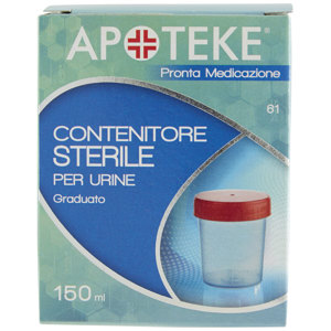 Apoteke Pronta Medicazione Contenitore Sterile per Urine 150 ml
