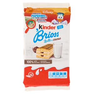 Kinder Brioss Latte cacao 10 x 28 g