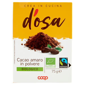 Cacao amaro in polvere Biologico 75 g