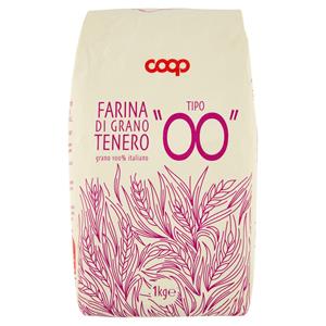 Farina di Grano Tenero Tipo "00" grano 100% italiano 1 kg
