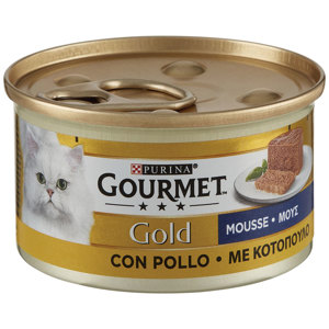 Purina Gourmet Gold Mousse Cibo Umido per Gatti con Pollo 85g