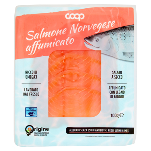 Salmone Norvegese affumicato 100 g