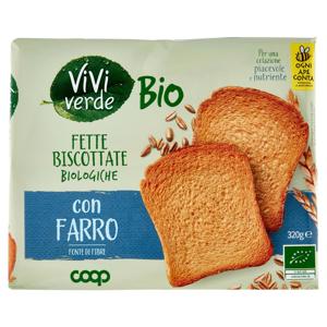 Fette Biscottate Biologiche con Farro 320 g