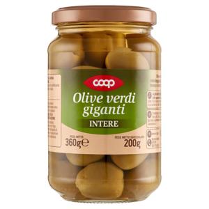 Olive verdi giganti Intere 360 g