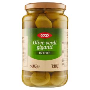 Olive verdi giganti Intere 560 g