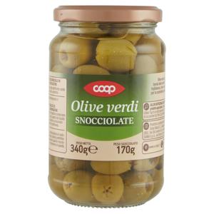 Olive verdi Snocciolate 340 g