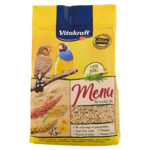 Vitakraft Menu Alimento base per uccelli esotici 500 g