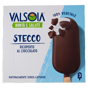 Valsoia Bontà e Salute Stecco Ricoperto al Cioccolato 3 x 84 g