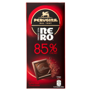 PERUGINA NERO Fondente Extra 85% Tavoletta Cioccolato Fondente 85g