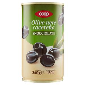 Olive nere cacereña Snocciolate 340 g