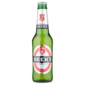 BECK'S Birra pilsner tedesca bottiglia 33cl
