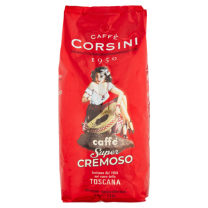 Caffè Corsini caffè Super Cremoso caffè in grani 1 kg