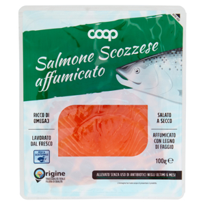 Salmone Scozzese affumicato 100 g