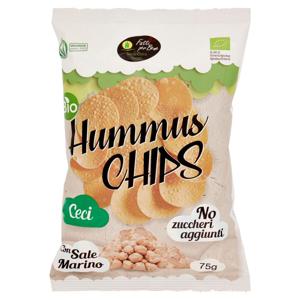Terranostra Vegan Bio Hummus Chips Ceci 75 g