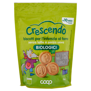 biscotti per l'infanzia al farro Biologici 170 g
