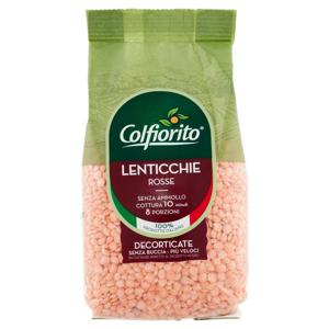 Colfiorito Lenticchie Rosse Decorticate 400 g