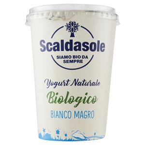 Scaldasole Yogurt Naturale Biologico Bianco Magro 500 g