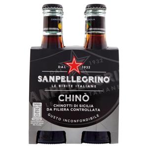 SANPELLEGRINO Bibite Gassare, CHINO' 20 cl x 4 (Vetro)