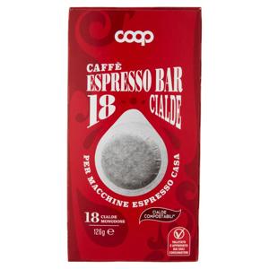 Caffè Espresso Bar 18 Cialde per Macchine Espresso Casa 126 g