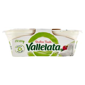 Vallelata Ricottine Fresche 2 x 100 g