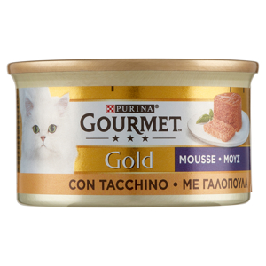 PURINA GOURMET Gold Mousse con Tacchino 85 g