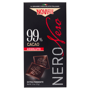 Novi NeroNero 99% Cacao Assoluto Extra Fondente 75 g