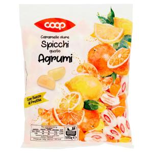 Caramelle dure Spicchi gusto Agrumi 500 g