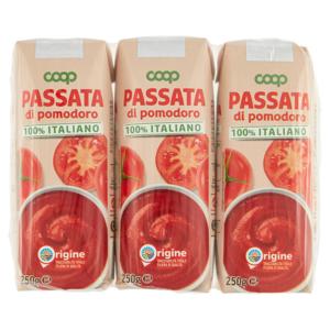 Passata di pomodoro 100% Italiano 3 x 250 g