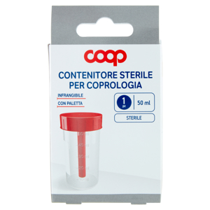 Contenitore Sterile per Coprologia 50 ml 1 pz