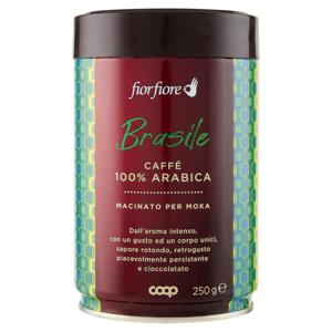 Brasile Caffè 100% Arabica Macinato per Moka 250 g