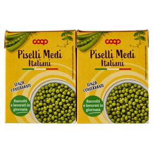 Piselli Medi Italiani 2 x 380 g