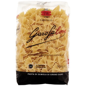 Garofalo Farfalle 78 Pasta di Semola di Grano Duro 500 g