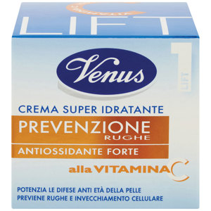 Venus Crema Super Idratante Prevenzione Rughe Antiossidante Forte 50 mL