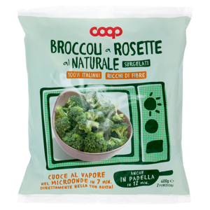 Broccoli a Rosette al Naturale Surgelati 400 g