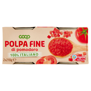 Polpa Fine di pomodoro 100% Italiano 2 x 210 g