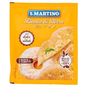 S.Martino Lievito di Birra per dolci e salati 3 Buste 30 g